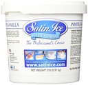 Satin Ice White Fondant  Vanilla  2 Pounds