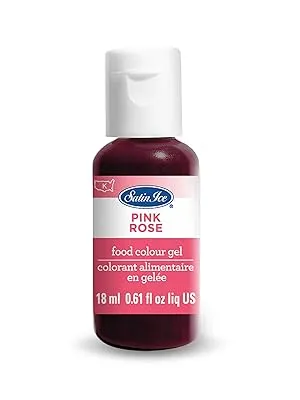 [FCG0755] Satin Ice, Food Colour Gel 0.61 Oz 18ml - Pink
