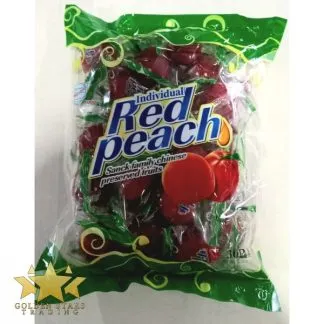 [PR-SF-03] Snack Family Preserved Fruits - Red Peach (Sweet) 30ct