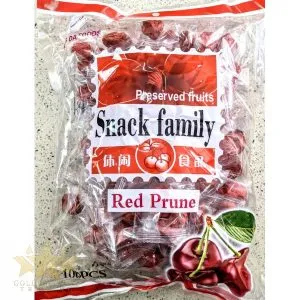 [PR-SF-06] Snack Family Preserved Fruits - Red (Salt) Prune 100ct