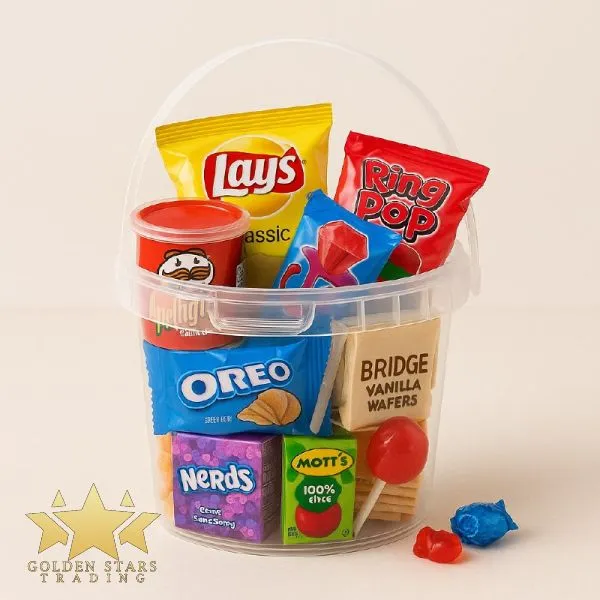 [CBLH-01] Clear Bucket with Lid and Handle