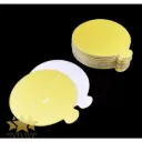 Gold Cake Pastry Board – Circle 9cm